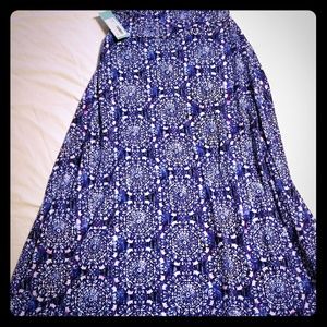 Renee C Brinley printed maxi skirt